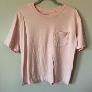 Pink Cropped tee